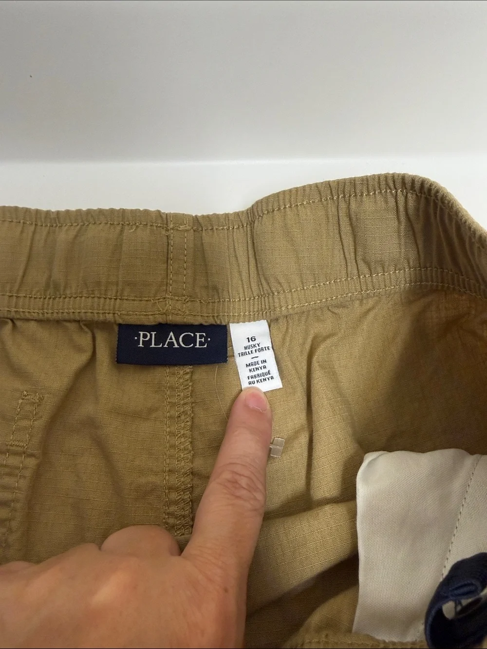 The Children's Place Khaki Cargo Shorts